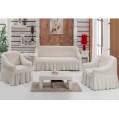 Чехлы набор для дивана и кресел Burumcuk Чехлы набор для дивана и кресел Burumcuk