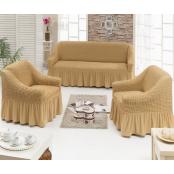 Чехлы набор для дивана и кресел Burumcuk Чехлы набор для дивана и кресел Burumcuk