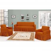 Чехлы набор для дивана и кресел Burumcuk Чехлы набор для дивана и кресел Burumcuk