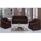 Чехлы набор для дивана и кресел Burumcuk Чехлы набор для дивана и кресел Burumcuk