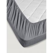 Простынь на резинке Arya Сатин London