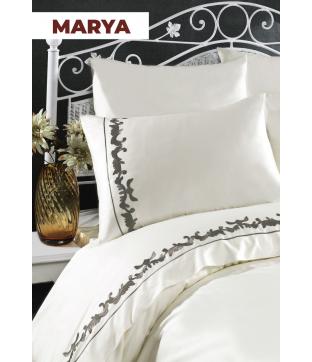 Постельное белье c вышивкой Arya Сатин Marya