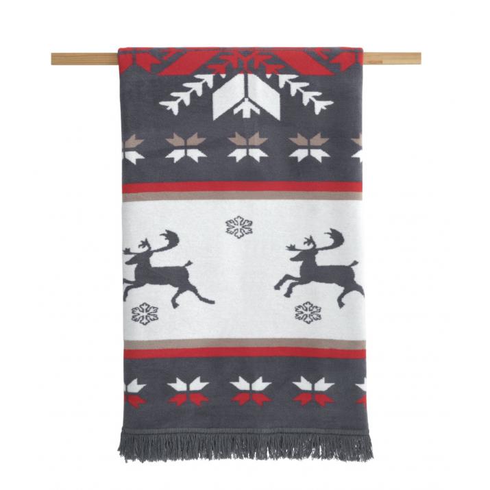 Плед Arya Хлопок Christmas Morie