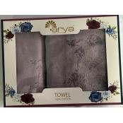Набор полотенец Arya Жаккард Angel Набор полотенец Arya Жаккард Angel