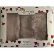 Набор полотенец Arya Жаккард Angel Набор полотенец Arya Жаккард Angel