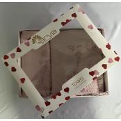 Набор полотенец Arya Жаккард Angel Набор полотенец Arya Жаккард Angel