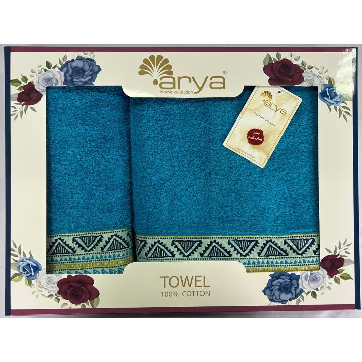 Набор полотенец Arya Жаккард Firuze Набор полотенец Arya Жаккард Firuze
