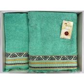 Набор полотенец Arya Жаккард Firuze Набор полотенец Arya Жаккард Firuze