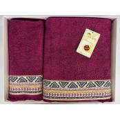Набор полотенец Arya Жаккард Firuze Набор полотенец Arya Жаккард Firuze