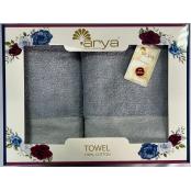 Набор полотенец Arya Жаккард Sena Набор полотенец Arya Жаккард Sena