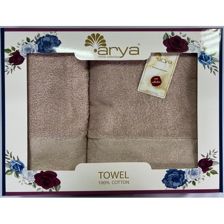 Набор полотенец Arya Жаккард Sena Набор полотенец Arya Жаккард Sena