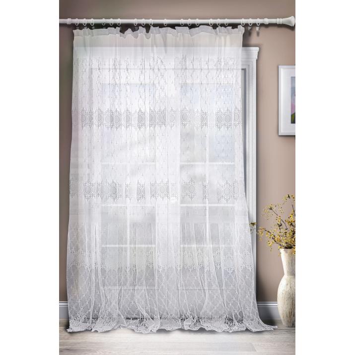 Тюль вышивка 8D263 Тюль вышивка 8D263